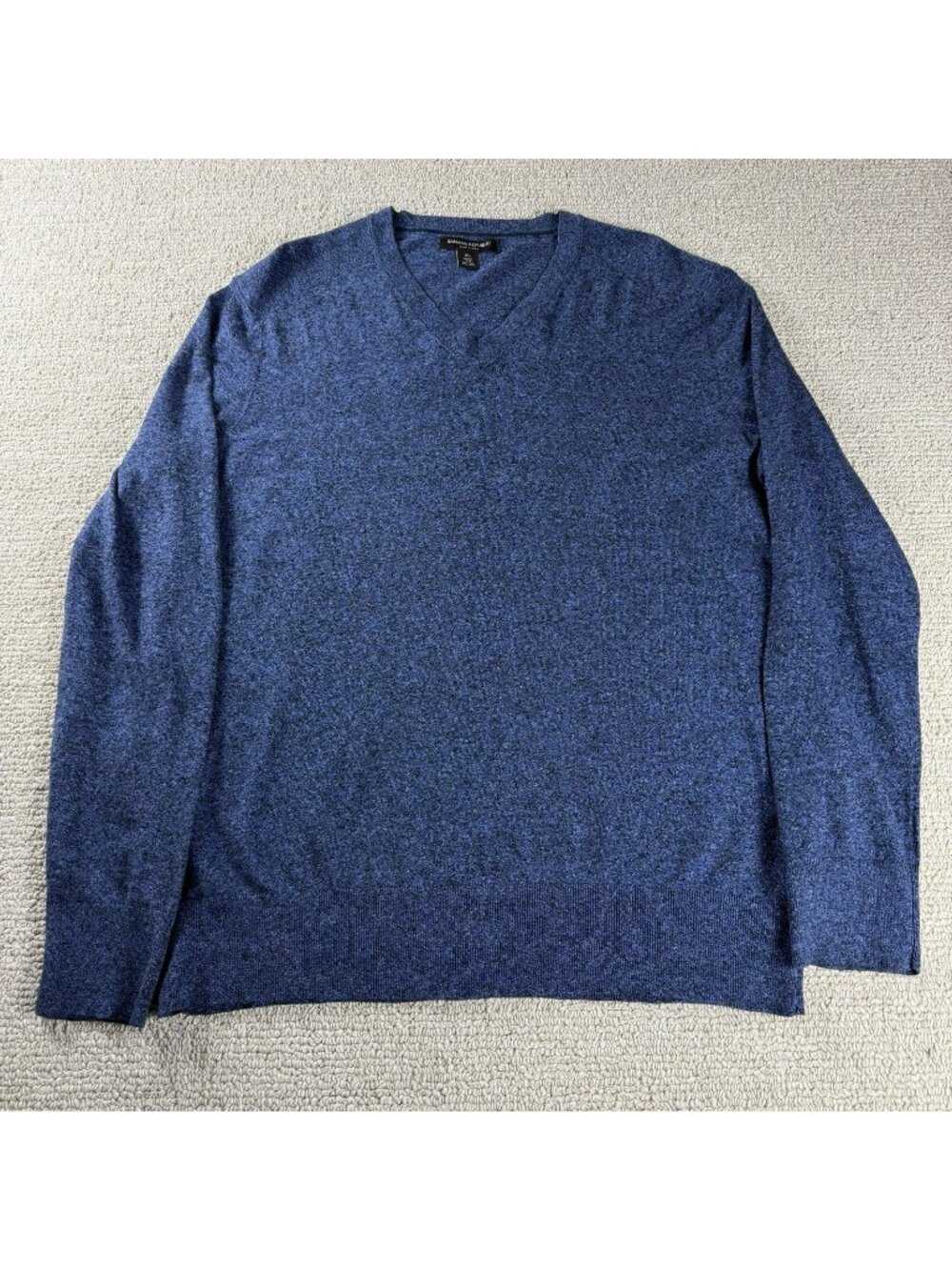 Banana Republic Silk Linen Blend Lightweight Sweater Blue Men’s Size XL